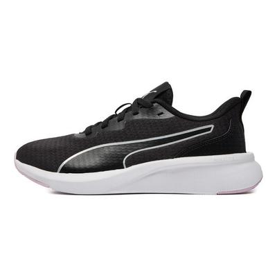 Flyer Lite Bout Rond Lacets Amortissant Antidérapant Léger Chaussures de Course Basses Unisexe sneaker Noir Violet 378774-13