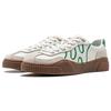 Li Ning V2 Abrasion Resistant Low Top Trendy Board Shoes Women's White Green AGCT394-2
