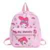 Hello Kitty Kuromi Cinnamoroll My Melody Printed Children Backpack For Daily Use