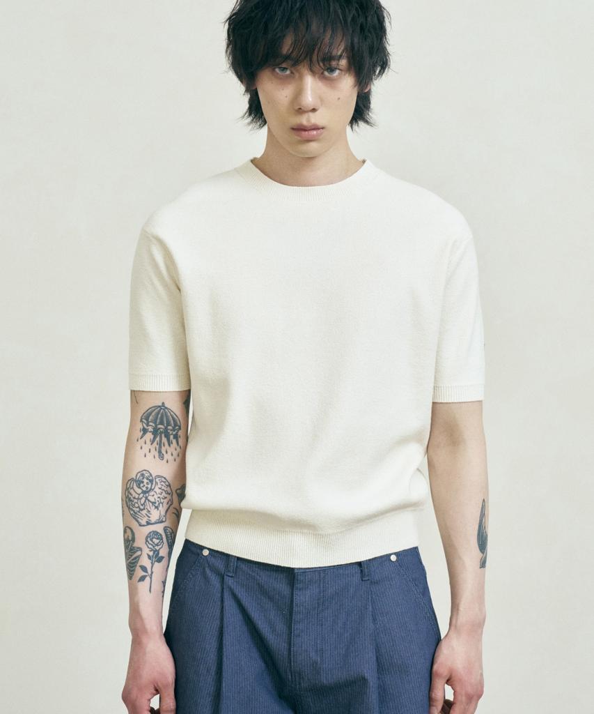 FERNOV Essential Round Short Sleeve Knit 6 Colors