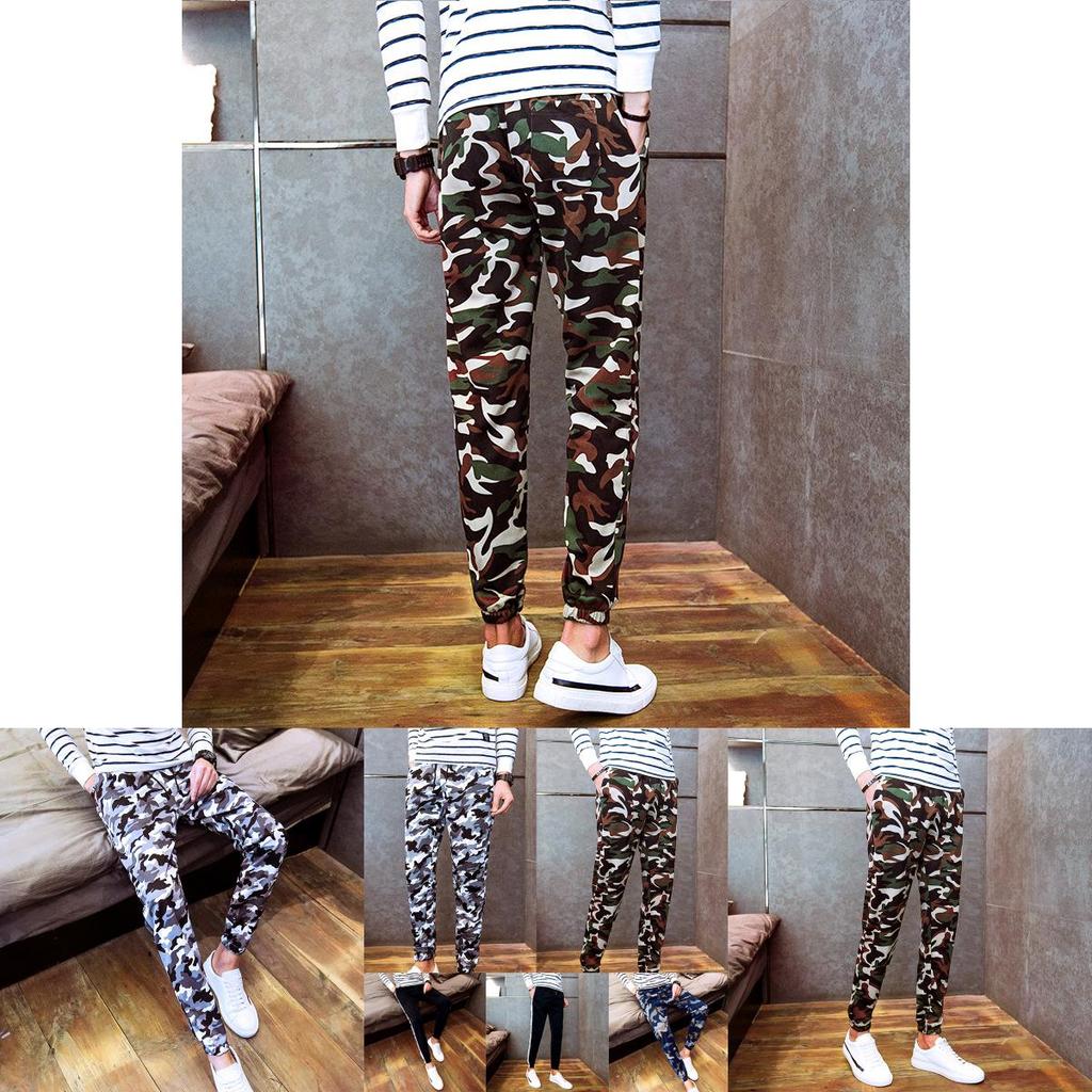 Stylish Camouflage Men Gym Pants For Casual And Comfortable Workouts