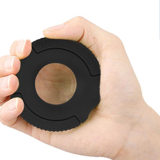 Håndgrep Styrketrener Ring Anti-skli Bærbar Finger Håndledd Trening Silikon Grip Strengthener Ring Innendørs treningsutstyr