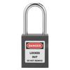 5 Sets 1.5in   Padlocks Steel Beam Insulated Lock with Keys for Industry Machine Manufacturing