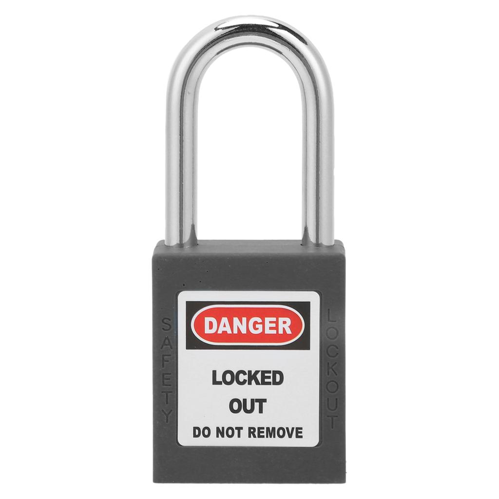 5 Sets 1.5in   Padlocks Steel Beam Insulated Lock with Keys for Industry Machine Manufacturing
