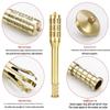 Full Copper Moxibustion Massage Stick with Mugwort for Point Fomentation