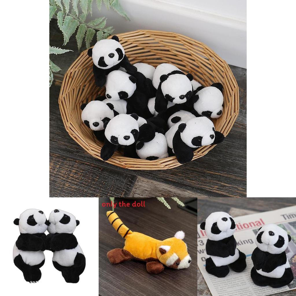 Panda Raccoon Plush Toy With Magnetic Attachment For Kids And Gifts