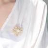 Bo Xin Yun Korean Zirconia Floral Brooch - Elegant Corsage Gift Pin