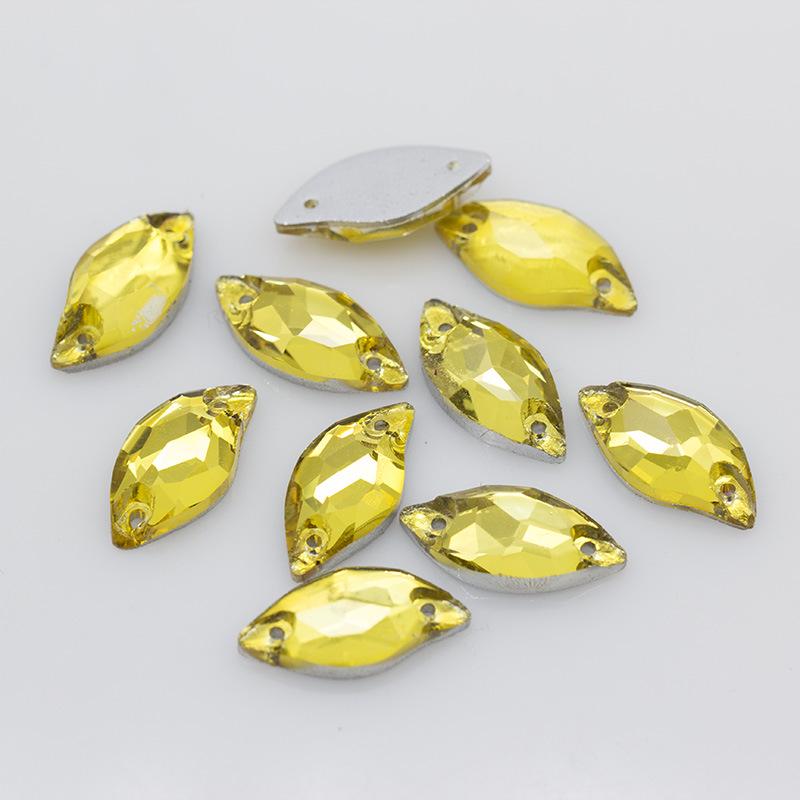 28-Piece Set: 10x20 Flat Bottom Hand-Sewn Crystal Mermaid Dress Drills for DIY Wedding & Evening Dress Decoration