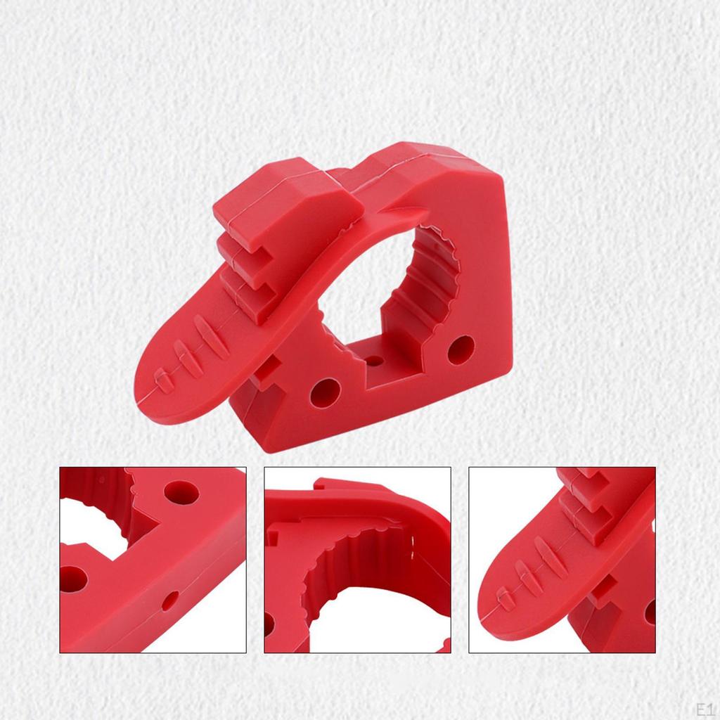 32-40mm Aletler İçin Ayarlanabilir Kelepçeler Tavan Rafı Montajı Römorklar ve Kamyonlar