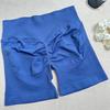 European & American High-Waist Tummy-Control Peach Butt Sports Shorts: Slimming, Quick-Dry Yoga & Running Gear