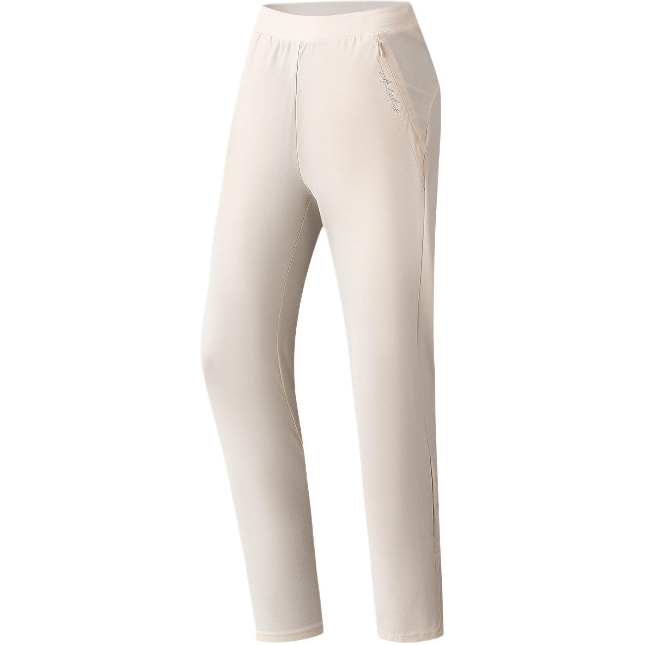 Anta Soft Simple Versatile Sports Long Pants Women bottoms 162627304-3 S