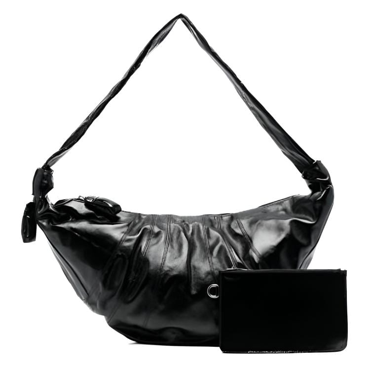 Lemaire Cotton Shoulder Bag, Crossbody Bag Large Women's Black BG0000-LF1073-999