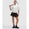 Ventilated High Rise Tennis Skirt Black
