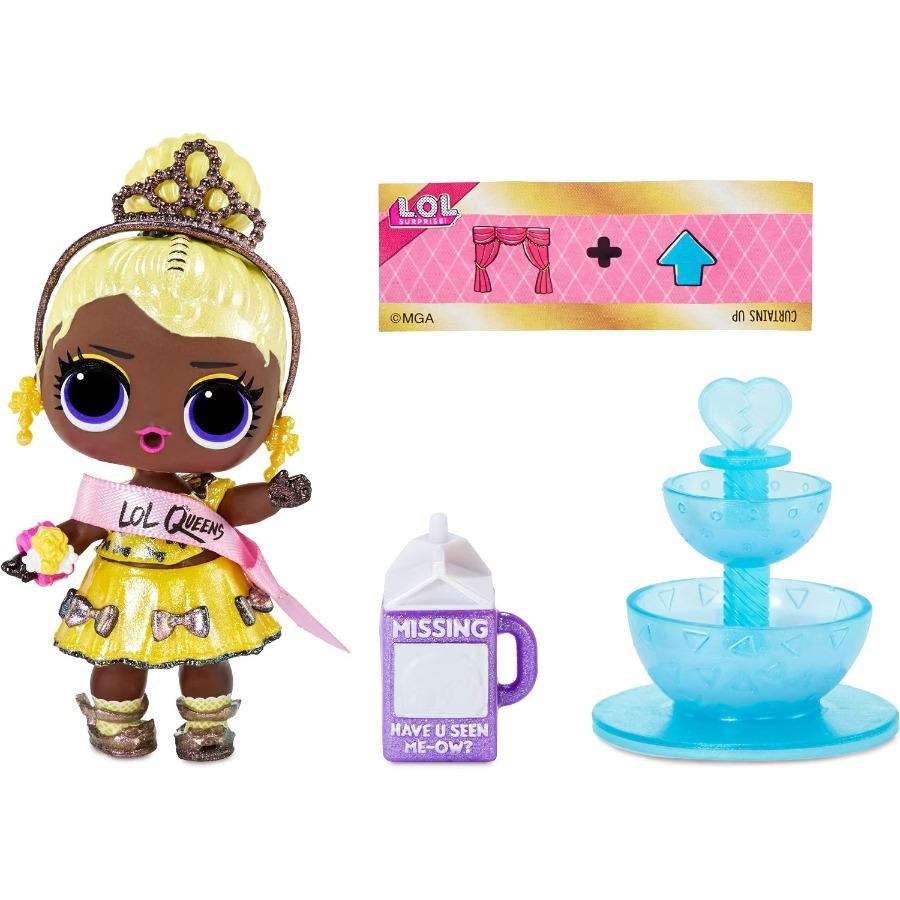 LOL Surprise! Queen Doll, 9 Surprises, Including a Doll, Outfits, and Royal-Themed Accessories—A Great Gift for Girls Ages 4 and Up