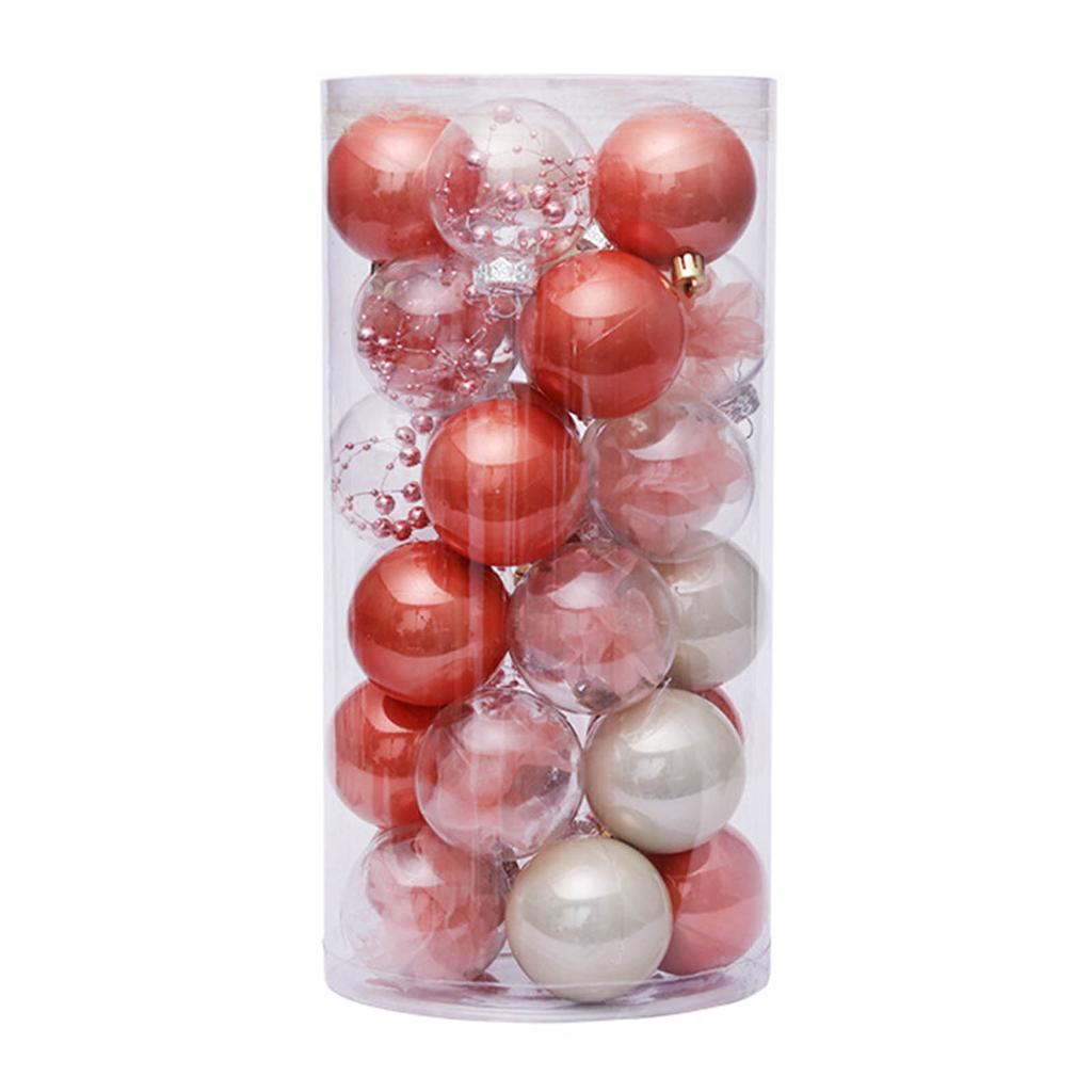 Christmas Tree Baubles 30pcs Decorations Hanging Holiday Festival Home Decor