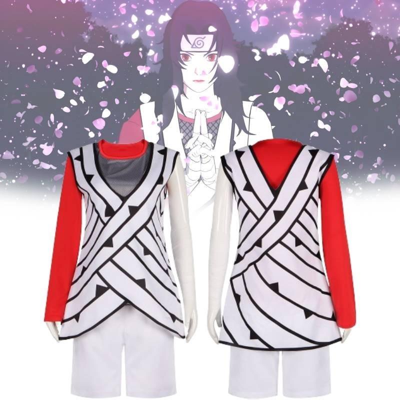 Stylish Naruto Cosplay Outfit For Women In Evening Red Ideal For Stage Performances