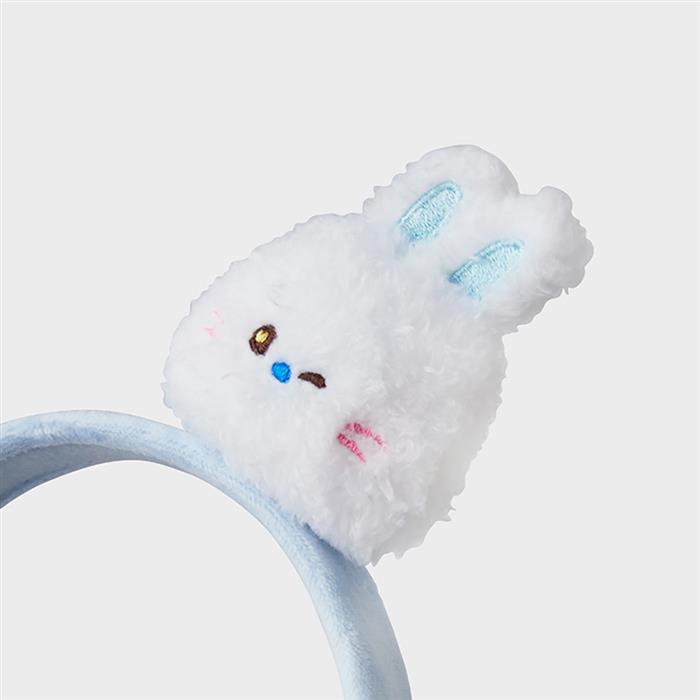 Bunini Plush Headband (White)