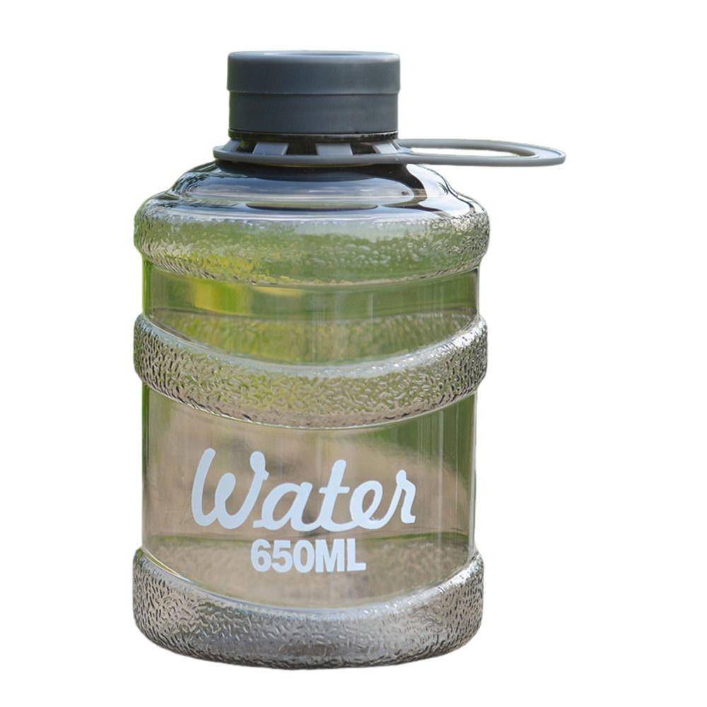 Coffee Mug 650ml Bucket Cup Drop Resistant Large Capacity Plastic Cup Leak-proof Portable Water Cup Outdoor Sport
