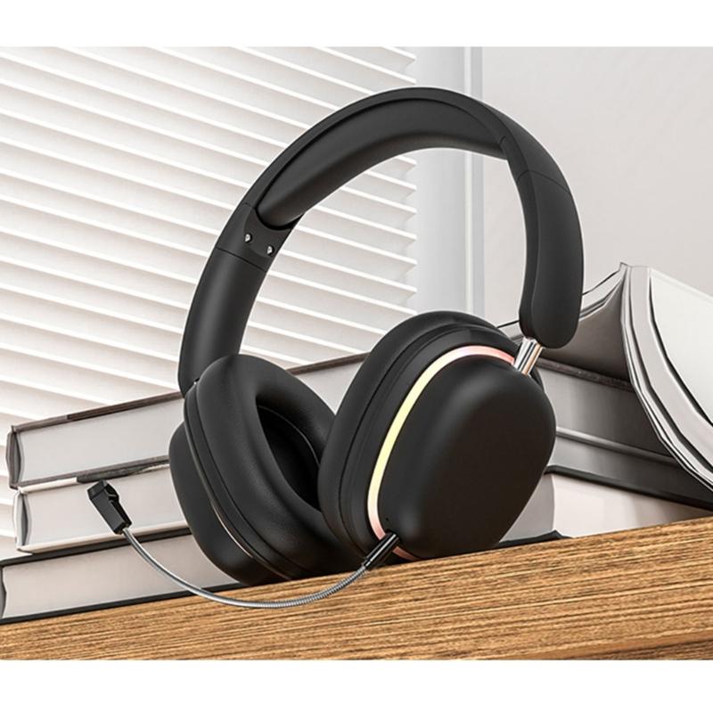 Bluetooth-compatible Headphones Wireless Bluetooth-compatible Foldable Headphones Over Ear for Travel Cellphone PC