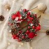 Christmas Wreath Decorations Door Window Display Holiday Party Home Garden Ornament