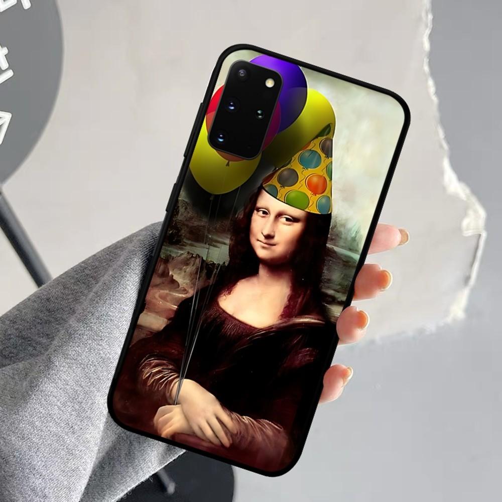 Mona Lisa Phone Case For Samsung S 9 10 20 21 22 23 30 23 24 Plus Lite Ultra FE S10lite Fundas