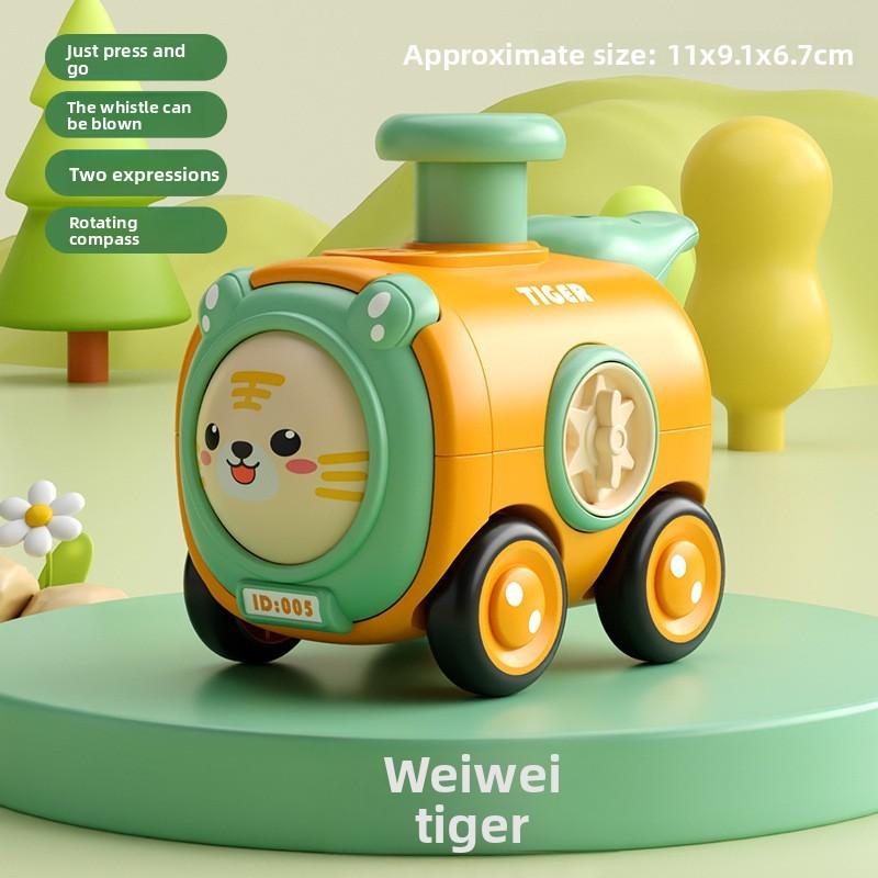 Elefanten Tiger Koalas Hunde Plastik Tier Spielzeugauto Mit Pfeife Und Trägheitsantrieb Für Kinder Spielzimmer