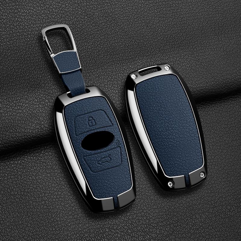Zinc Alloy Car Key Case Cover Keychain For Subaru BRZ XV SV Forester Legacy Outback Crosstrek Impreza WRX Ascent Key Accessories