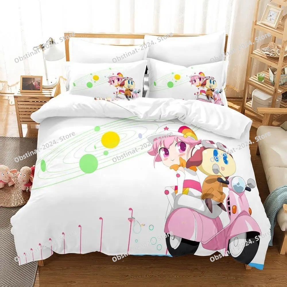 3d Print Anime Kawaii Girl Sora Kake Girl Bedding Set Single Twin Full Queen King Size Bed Set Adult Kid Bedroom Duvetcover Sets