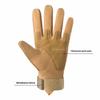 Shock-absorbing Racing Finger Mittens Wear-Resistant Men Full Finger Gloves  Men Male