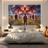 S-Stranger T-Things Sci-Fi Horror Epic Tapestry Wall Hanging Banner Background Backdrops Living Room Bedroom Party Decor Gift