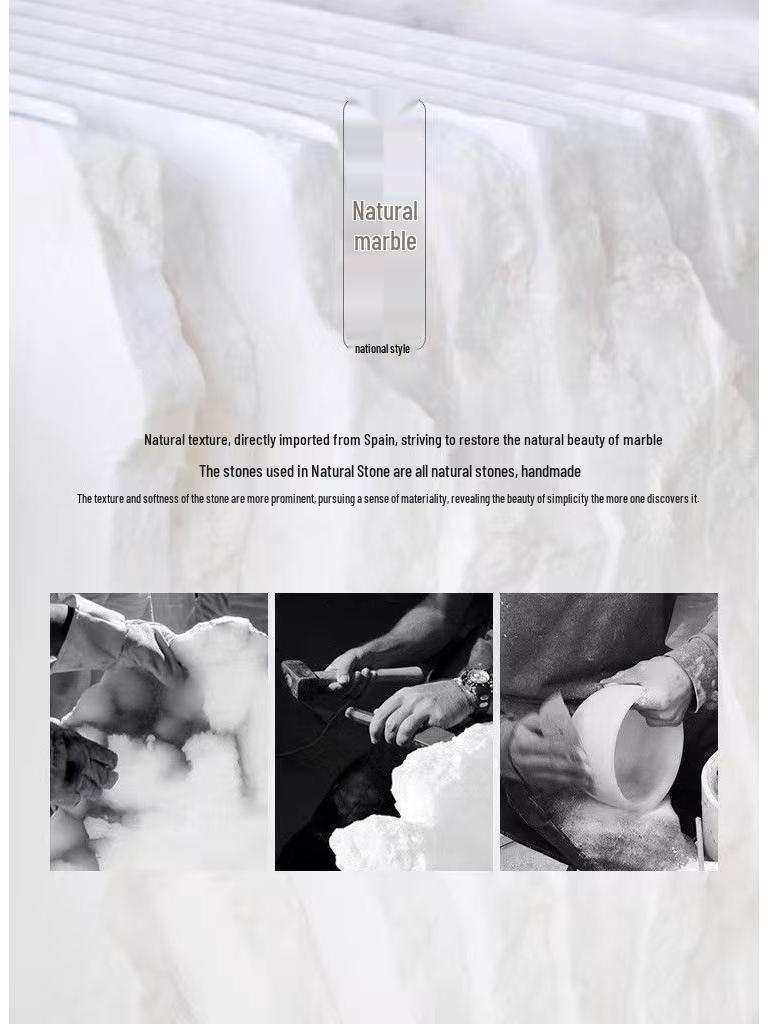 Modern Minimalist Marble and Copper Wall Lamp for Living Room, Study, and Bedroom