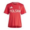 adidas Womens/Ladies Olympic Poland T-Shirt