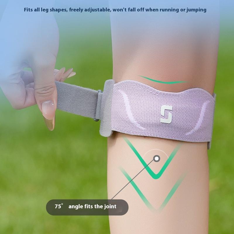 Sports Patella Tendon Strap Adjustable Knee Brace Support Strap Knee Stress Relief For Gym Hiking Climbing Soccer Basketball