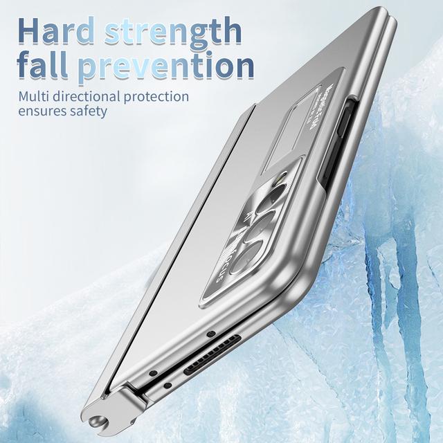 Γυάλινη αναδιπλούμενη θήκη αντικτυπημένης οθόνης για Samsung Galaxy Z Fold 4 Fold4 Fold3 Fold 3 Zfold4 Full Body S Pen Κάλυμμα