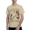 Abraham Lincolns Playing Guitar T Shirts Unisex Short Sleeve 4th July 250th Anniversary Tshirts Streetwear Tee Tops Pure Cotton