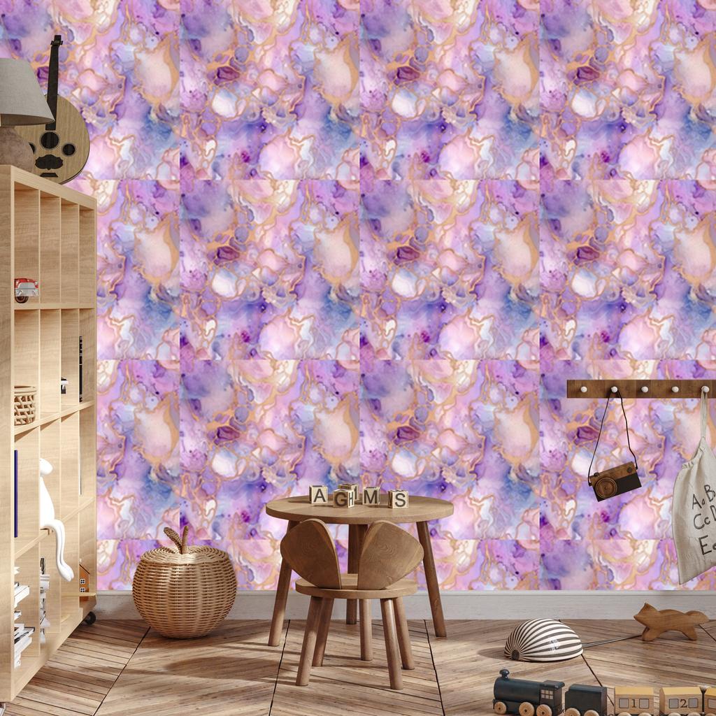 Ink Violet and Purple Wallpaper for Living Room and Bedroom 50x1000