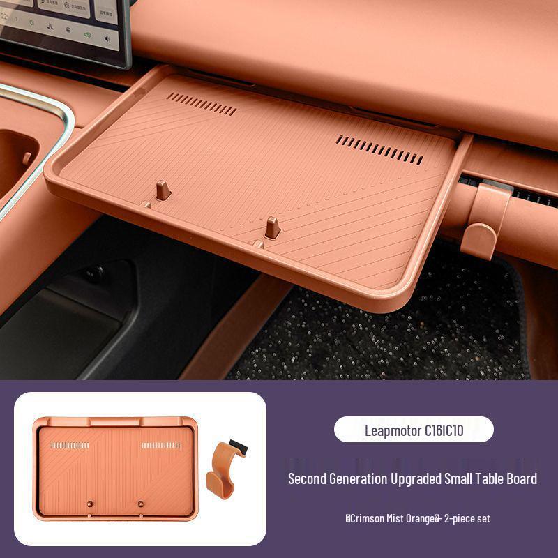 Autotisch und Aufbewahrungsbox für Leapmotor C10/C16 - Beifahrersitz und Mittelkonsole mit Haken
