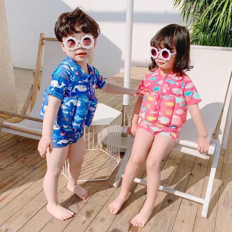 Childrens Floating Swimwear With Polyester Material For Water Play And Swimming Fun