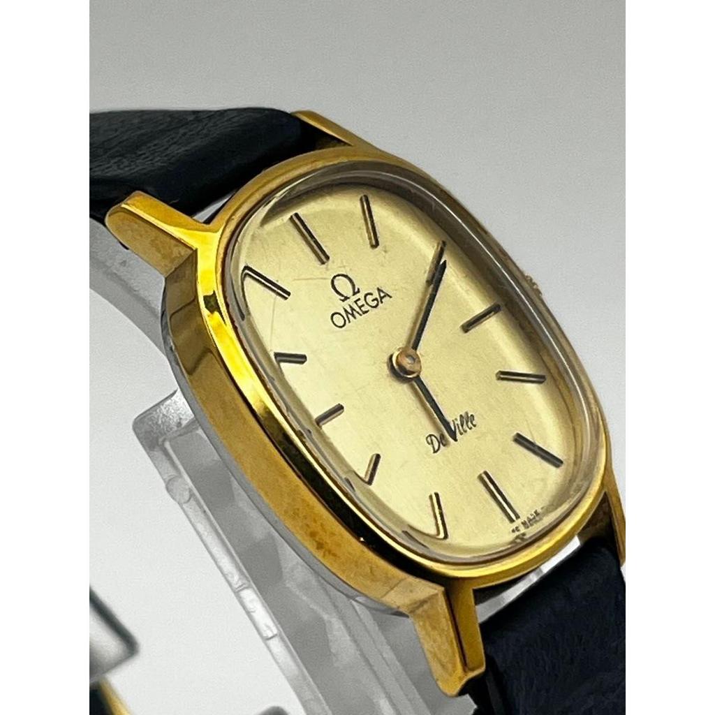 Used [Working Item] OMEGA De Ville Women's Manual Winding Watch Gold