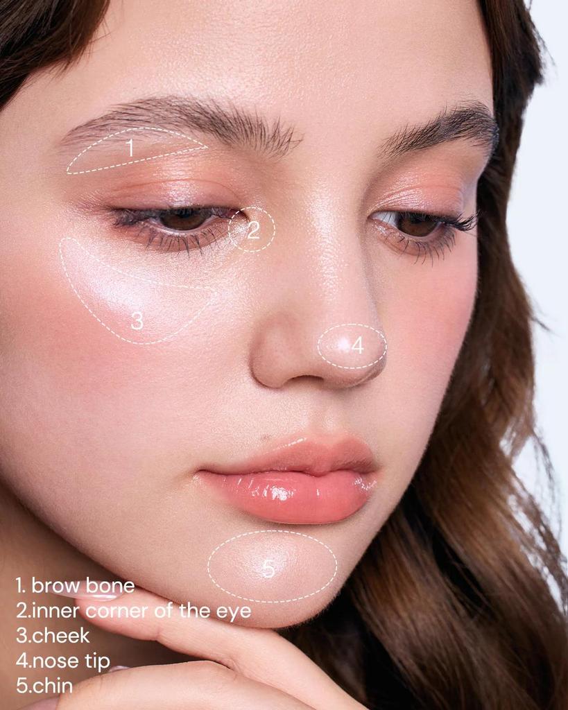 Flower Knows Shell's Jewel Highlighter Balm High-gloss