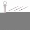 20-Pack Silicone-Based Vaginal Lubricant Applicator Syringe for Personal Care Use