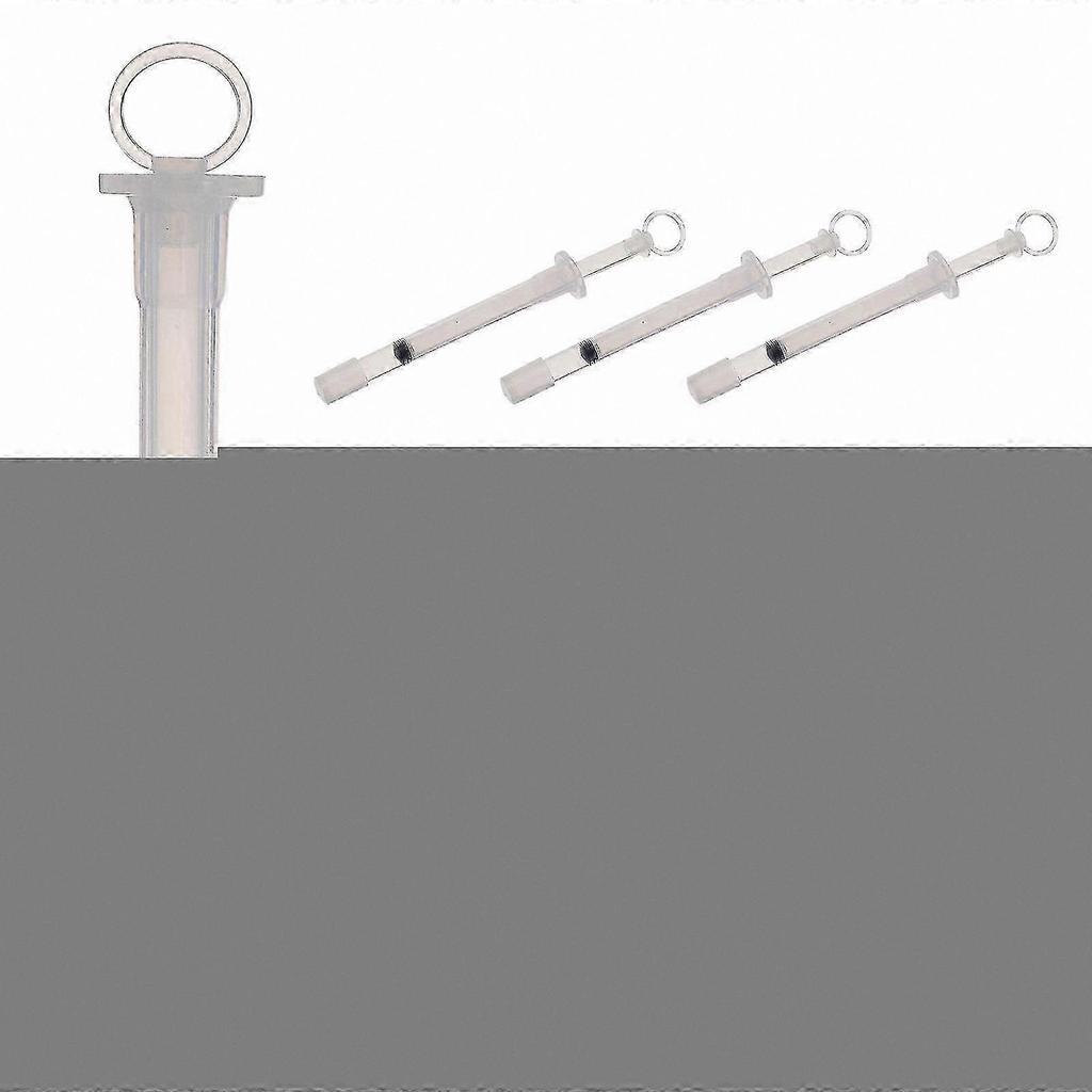 20-Pack Silicone-Based Vaginal Lubricant Applicator Syringe for Personal Care Use