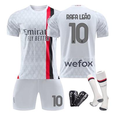 AC Milan Jerseys 2324 Away Children Students Adults Sports Group Purchase Men's Women's Suits Football Uniforms Stars