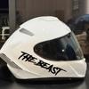 THE BEAST Motorcycle Helmet Stickers Waterproof for Motorbike Fuel tank Fender Front Fairing Electric Scooter Vinyl Decals