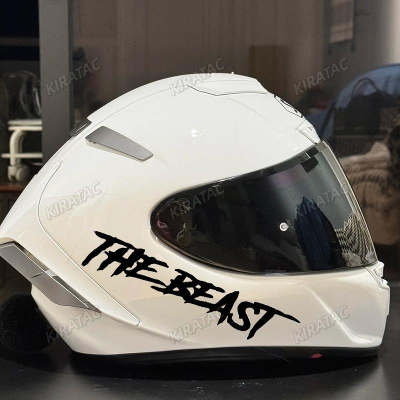THE BEAST Motorcycle Helmet Stickers Waterproof for Motorbike Fuel tank Fender Front Fairing Electric Scooter Vinyl Decals