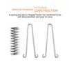 Strong Wind Lightweight Spring Buckle for Tent and Awning Outdoor Camping High Strength Rope Fixed Hook