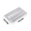 Crack Scale Gauge Card Gap Measuring Ruler Stainless Steel Crack Width Gauge For Home Wall Construction Inspection Monitoring