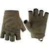 Guantes Tácticos de Medio Dedo Ciclismo Escalada Trabajo al Aire Libre Antideslizantes Grosor Medio Talla Adulto M L XL