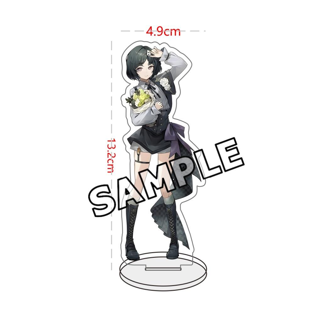 

Anime Steins;Gate Acrylic Stand Figure Keychain Okabe Rintaro Makise Kurisu Shiina Mayuri Suzuha Amane Desk Decor Collect Gift