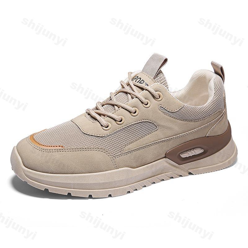 Fashion Man Fashion Sneakers Mesh Breathable 2025 Autumn Running Shoes Comfortable Outdoor Sports Men Casual Shoes Tenis Masculino